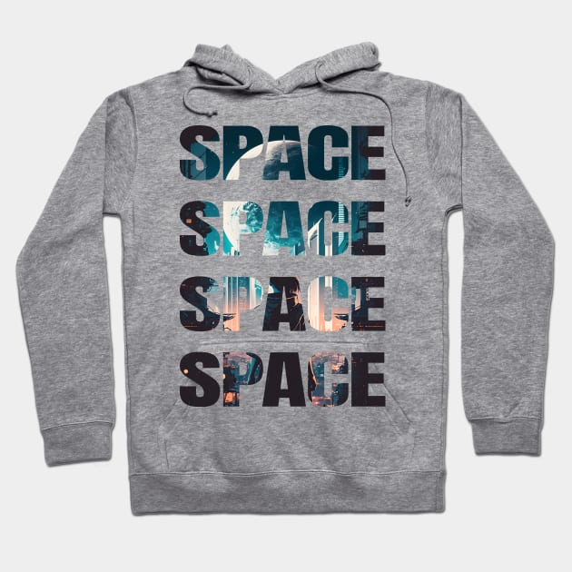 Lost in Space, The Space Traveler Series Hoodie by Seamazing